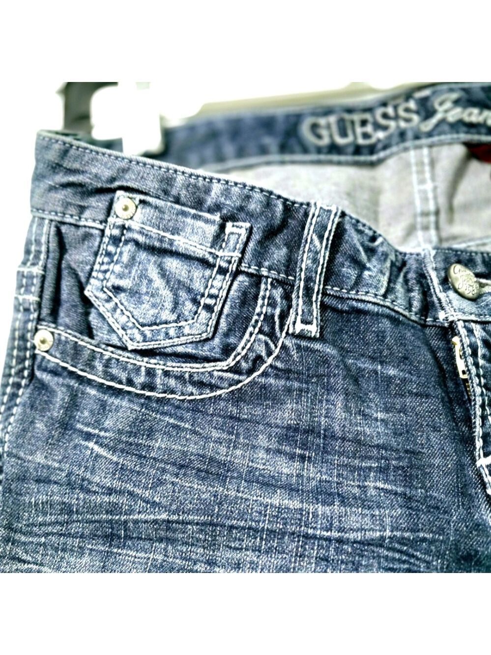 Guess Jeans  Women's Straight Leg Size 28 - Picture 5 of 10